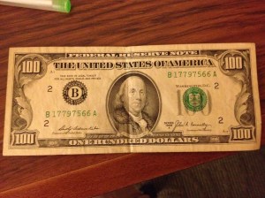 The Benjamin in question.